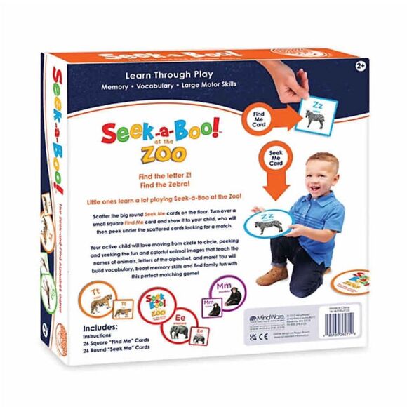 Seek-a-Boo! At The Zoo Alphabet Game - Picture 3 of 6